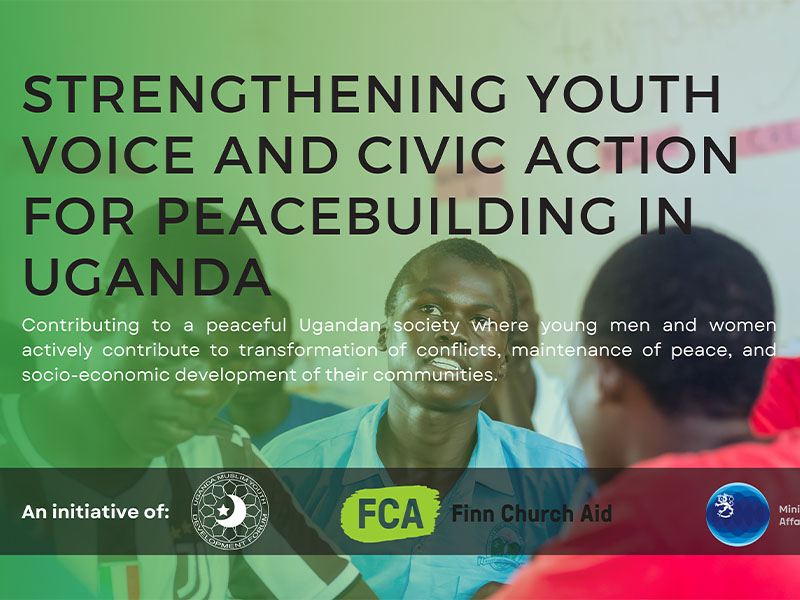 STRENGTHENING YOUTH VOICE AND CIVIC ACTION FOR PEACEBUILDING IN UGANDA